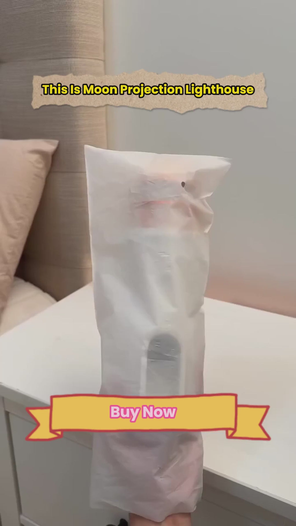 Moon Projection Lighthouse